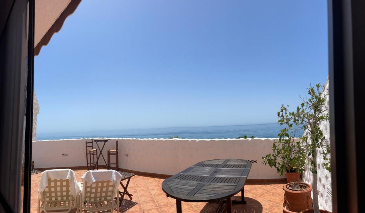Ferienwohnung Atico Sobre El Mar Benajarafe Exterior foto