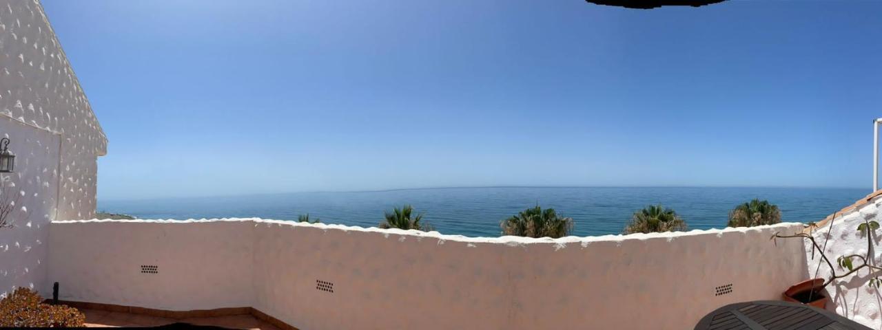 Ferienwohnung Atico Sobre El Mar Benajarafe Exterior foto
