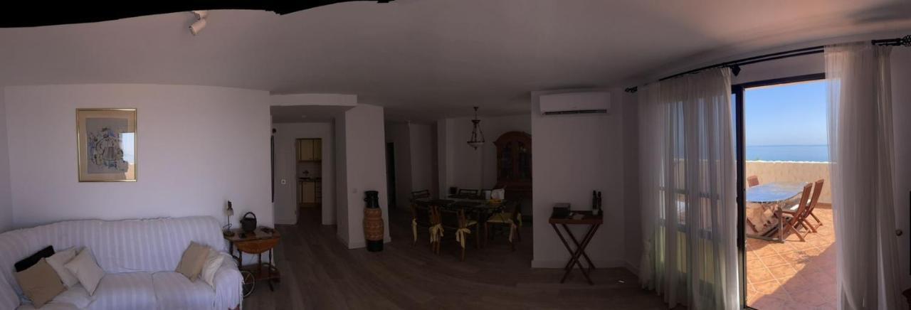 Ferienwohnung Atico Sobre El Mar Benajarafe Exterior foto