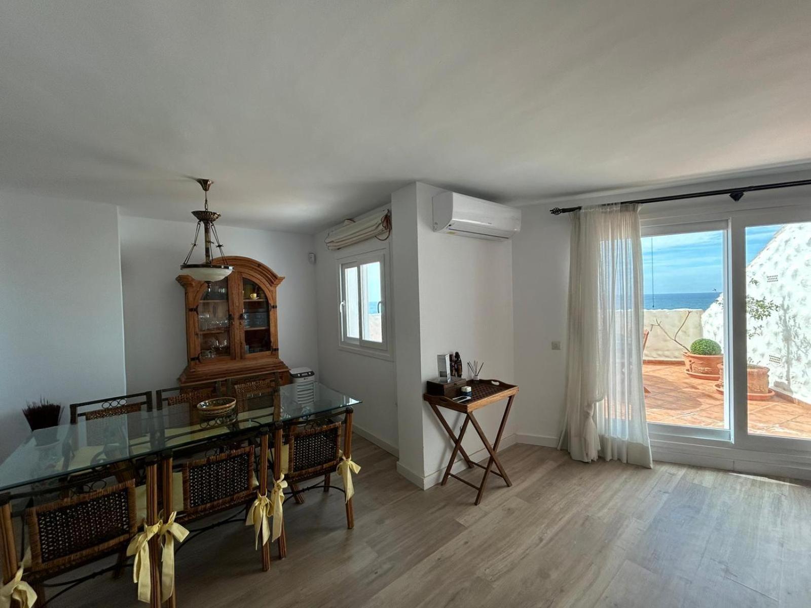 Ferienwohnung Atico Sobre El Mar Benajarafe Exterior foto